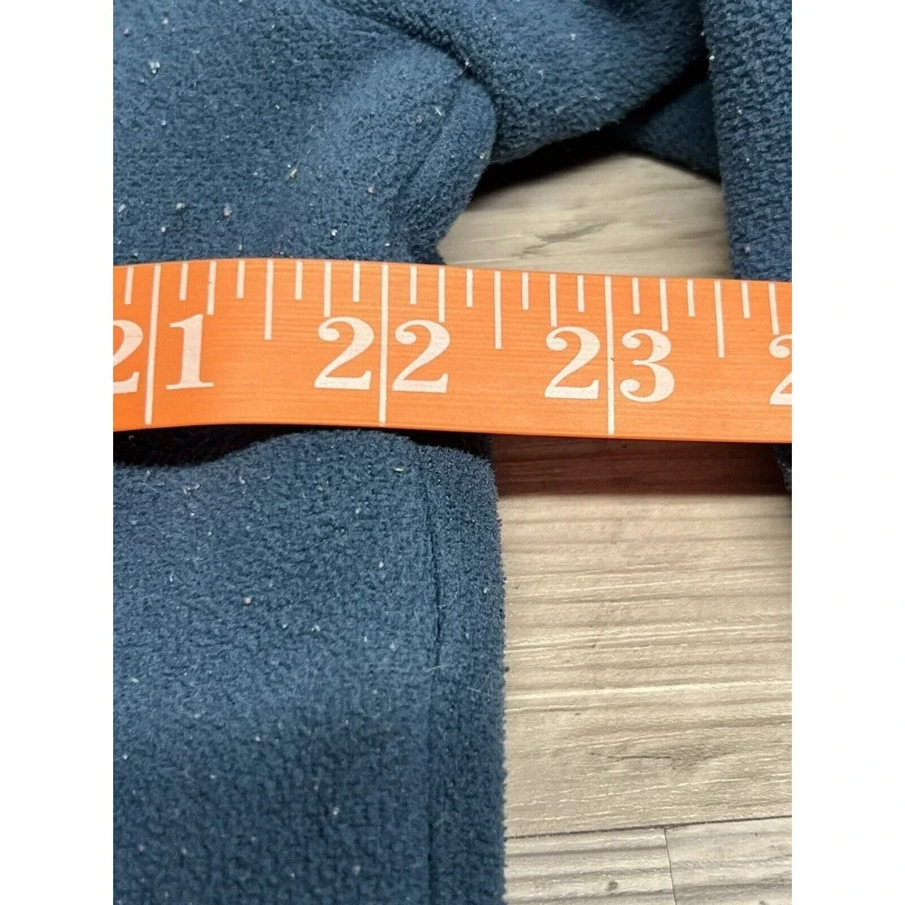 The North Face Men's Fleece Full Zip Jacket Blue Size L Synthetic Sherpa Lined